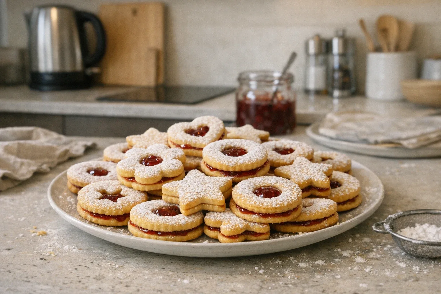Linzer koekjes