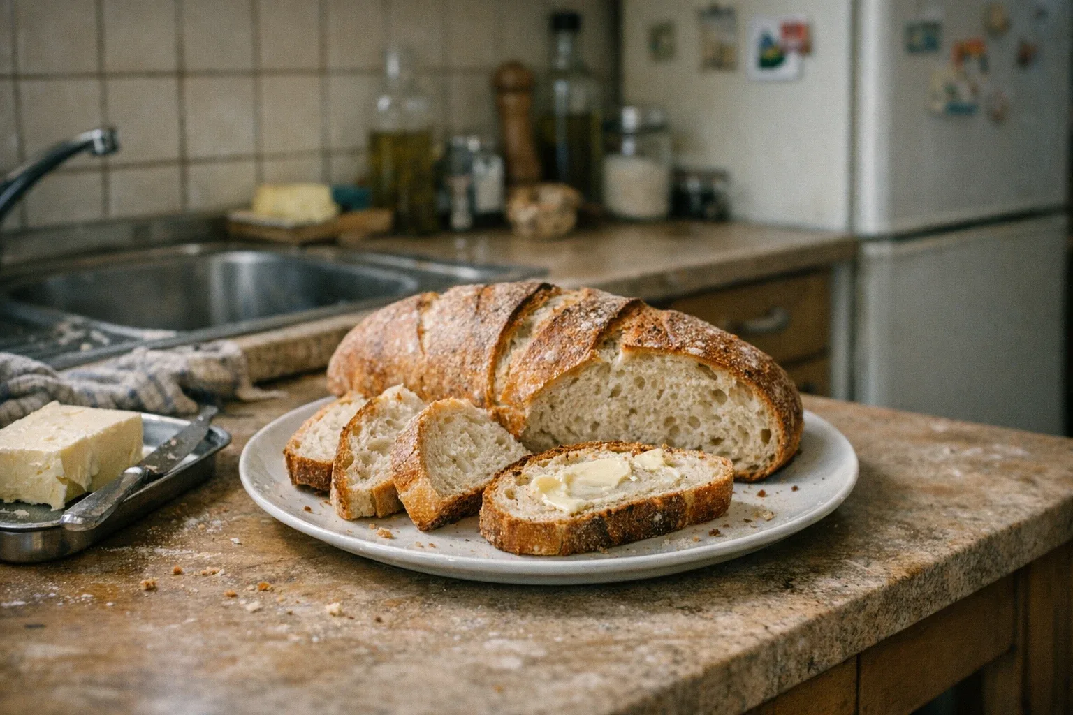 Zelfgebakken brood