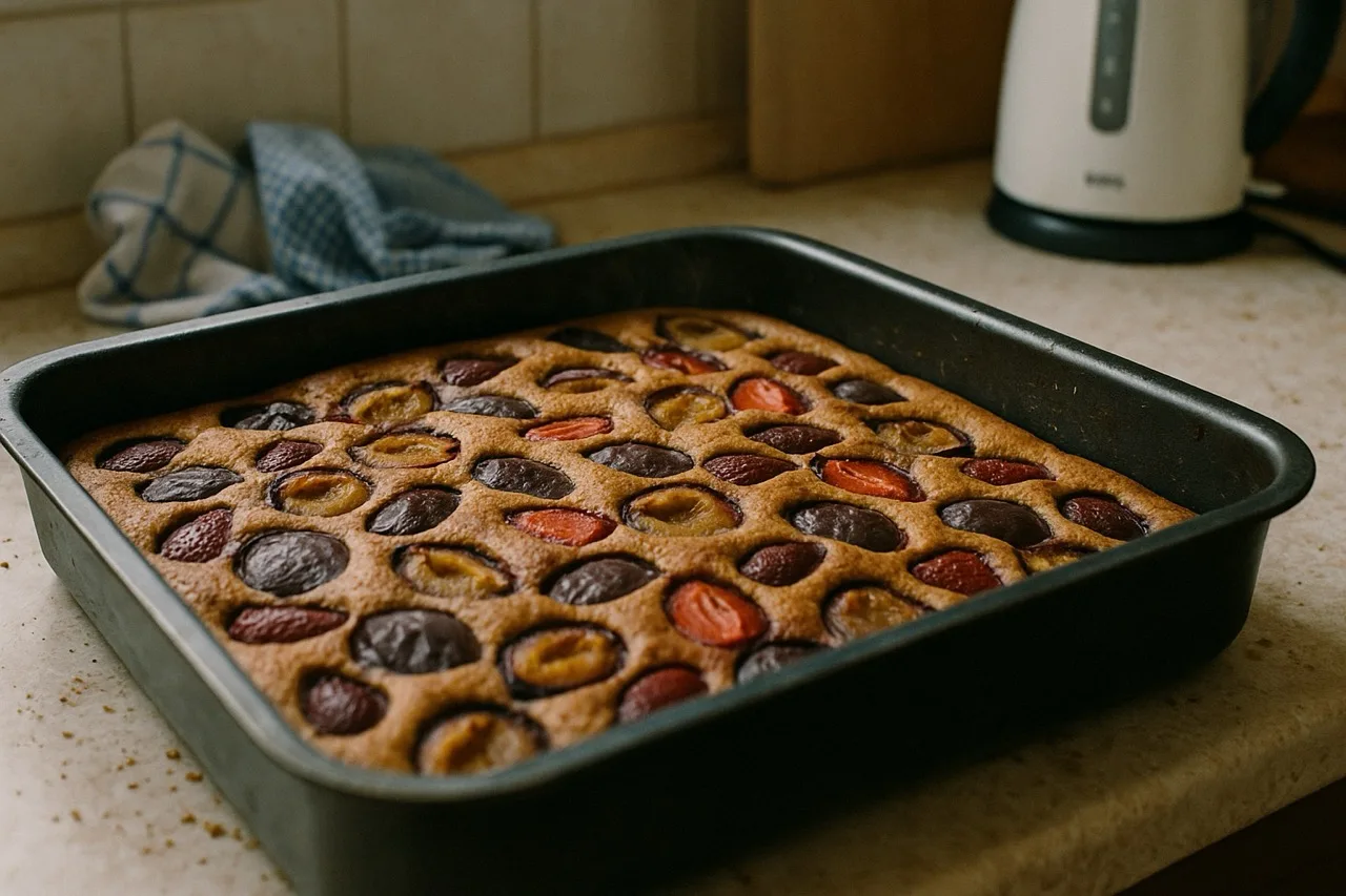 Fruitcake met pruimen