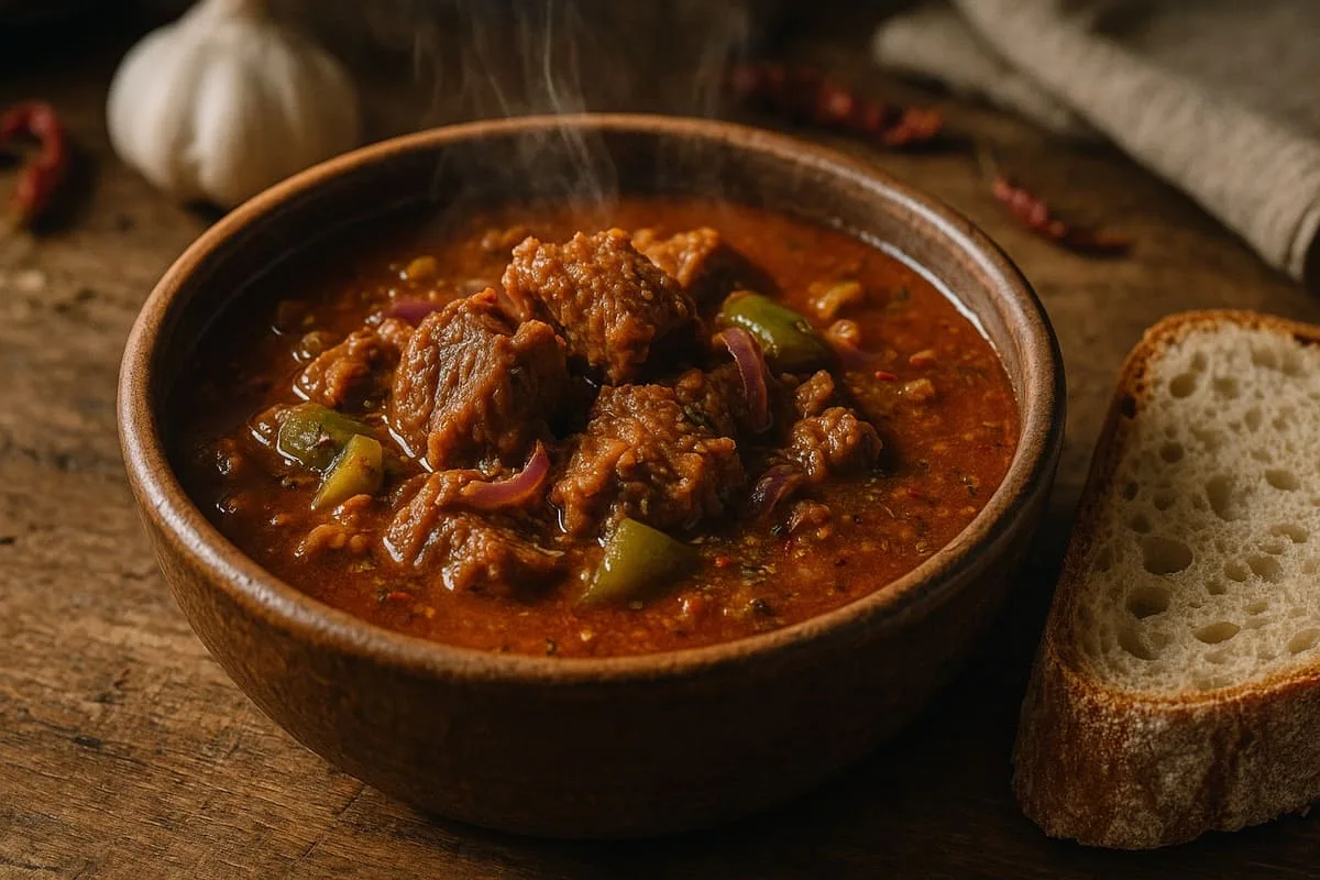 Goulash van schapenvlees
