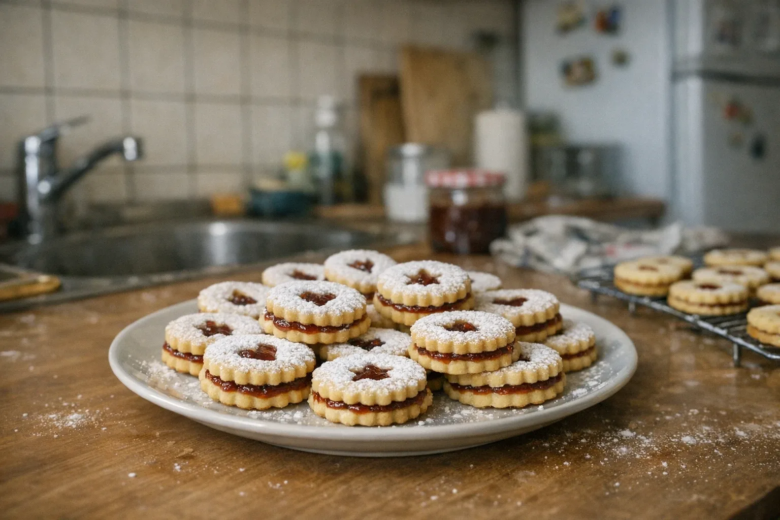 Linzer koekjes