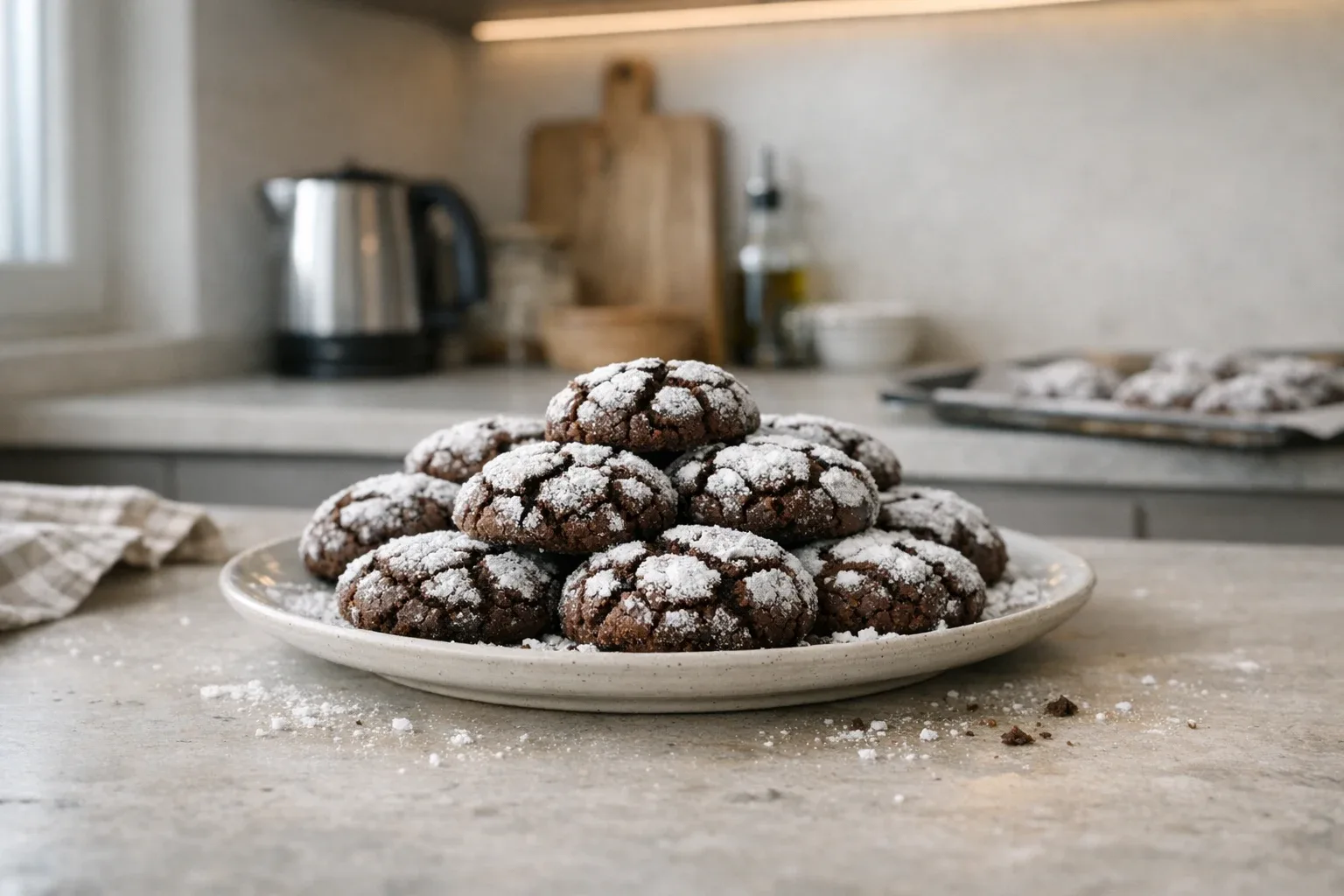 Chocoladecrinklekoekjes