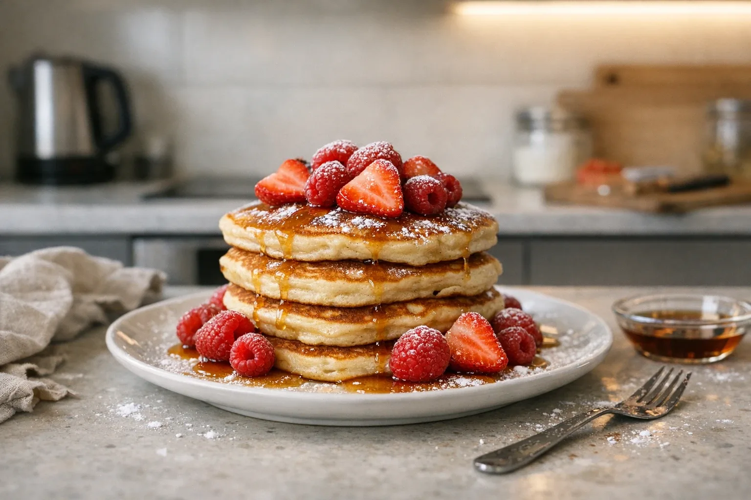 Luchtige pancakes