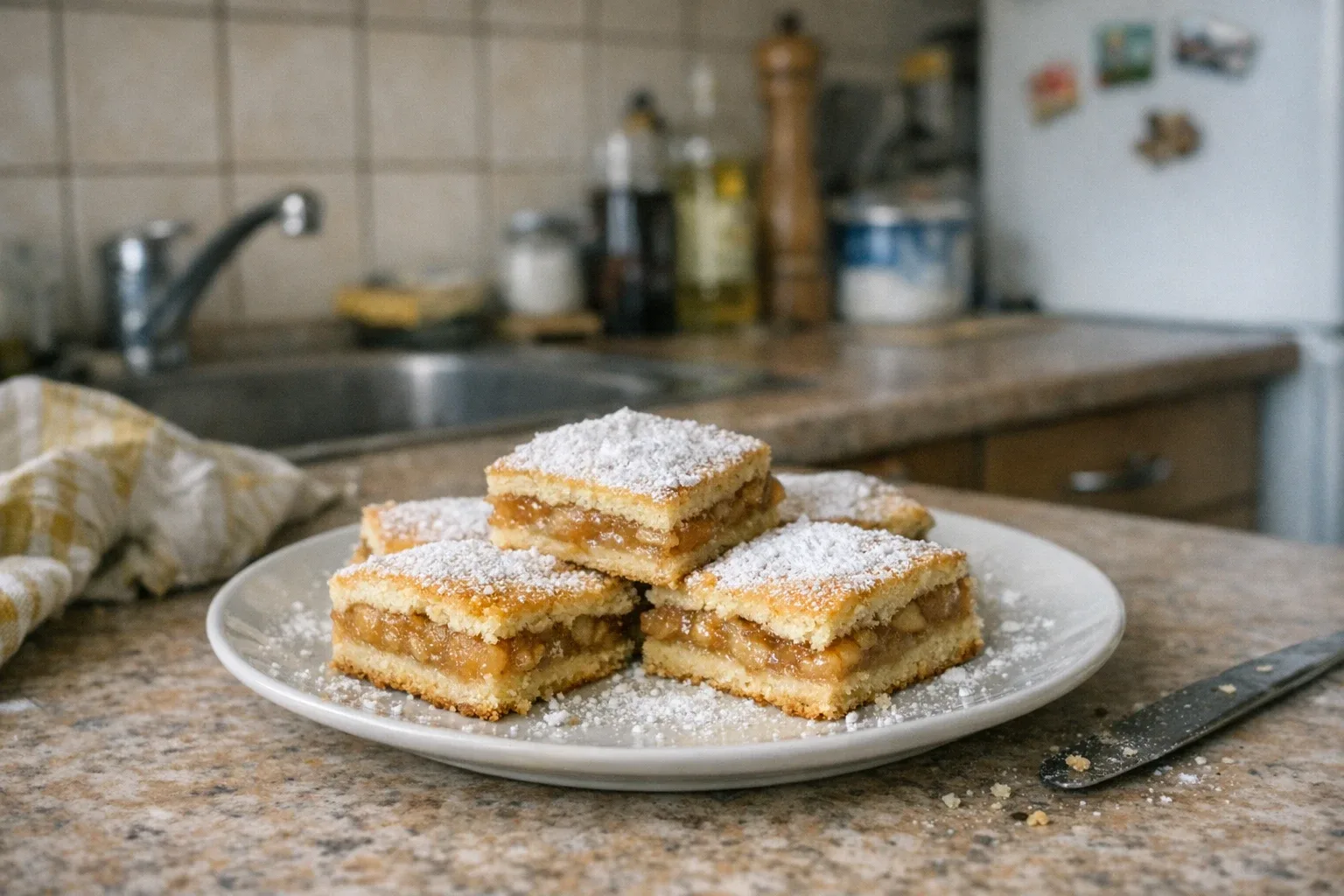 Slowaakse appelplaatkoek