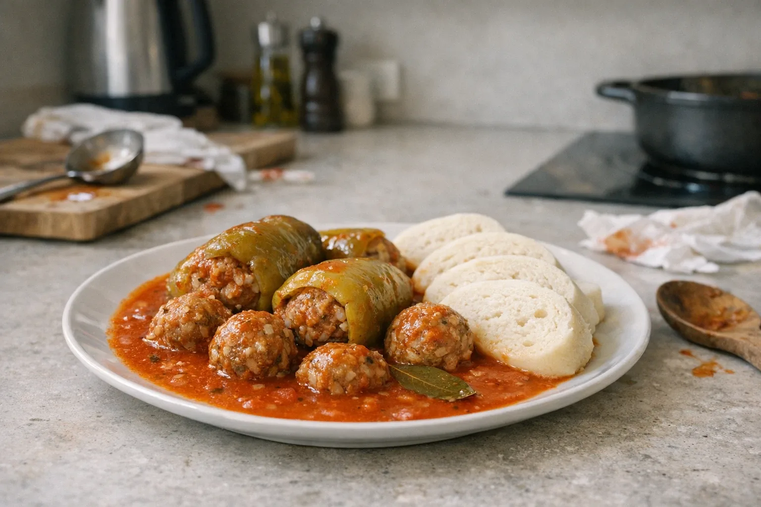Gevulde paprika