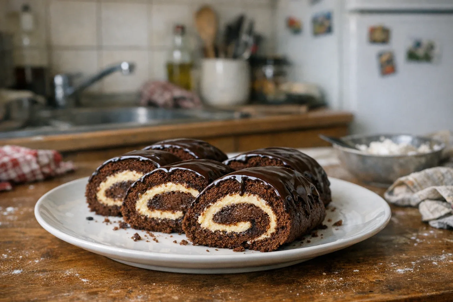 Fluweelzachte cakerol