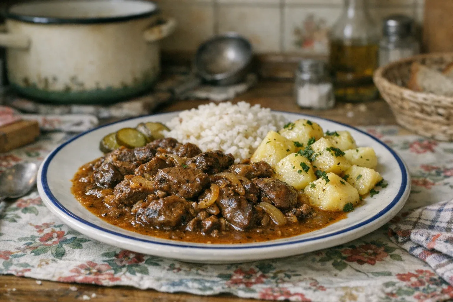 Gebakken kippenlevertjes
