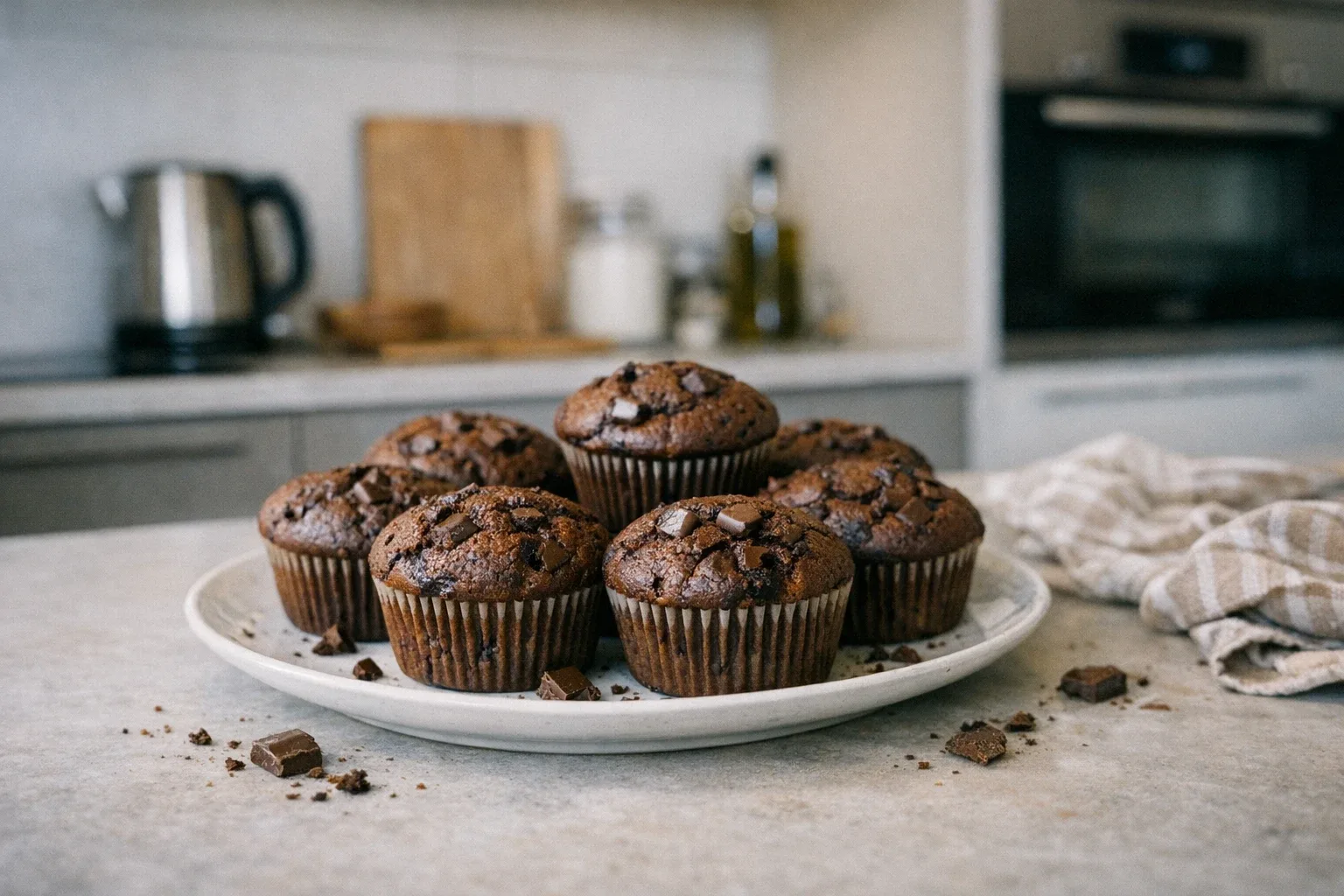 Chocolademuffins
