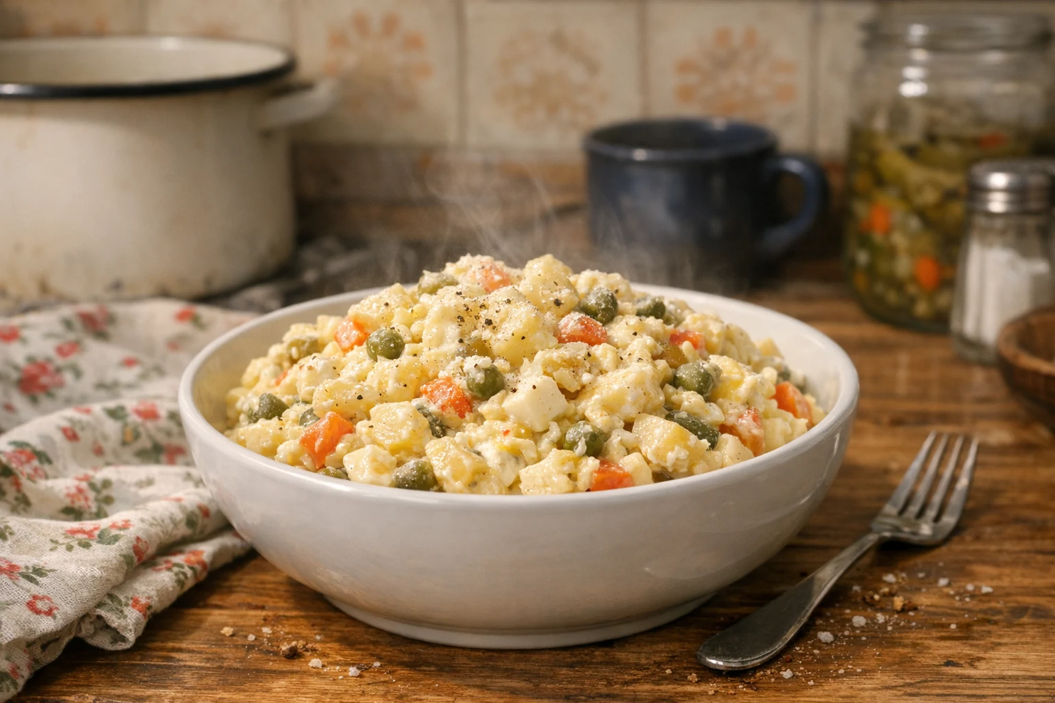 Slowaakse aardappelsalade