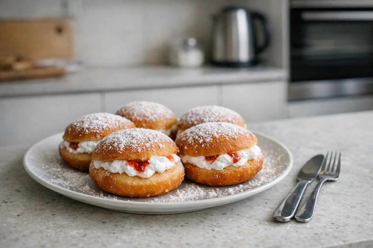 Luchtige beignets