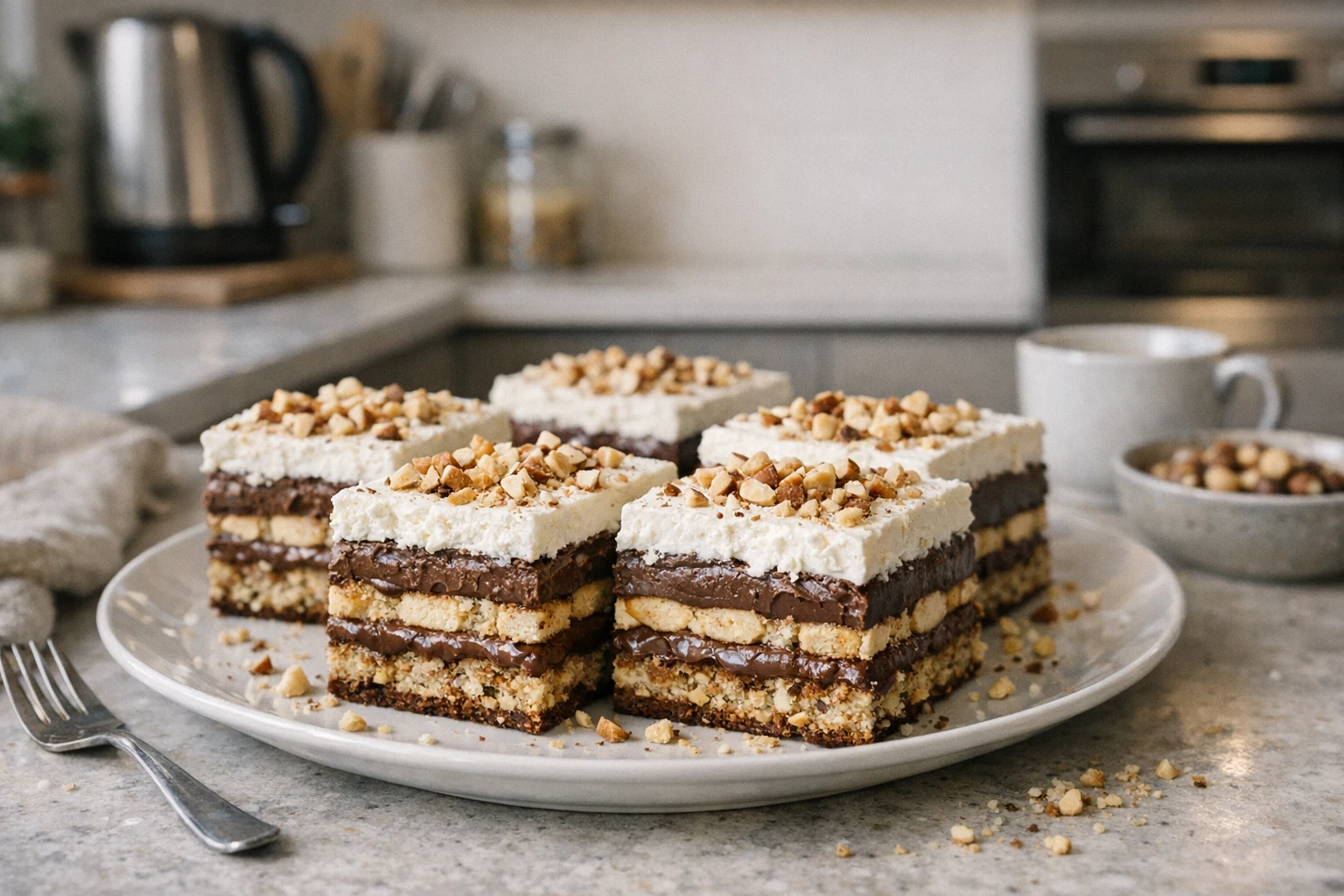 Kinder Bueno-plakjes