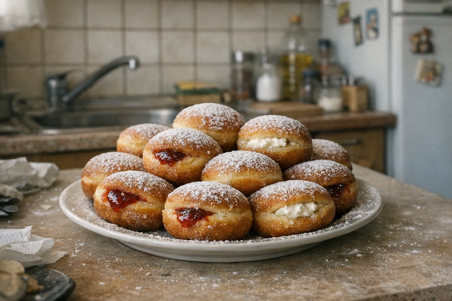 Donuts (ook de volgende dag nog heerlijk zacht)