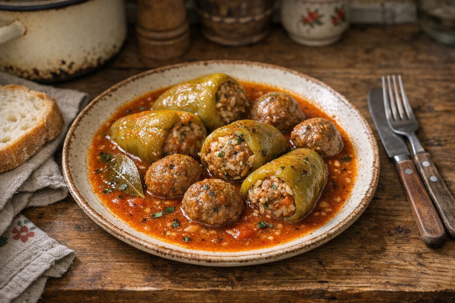 Gevulde paprika