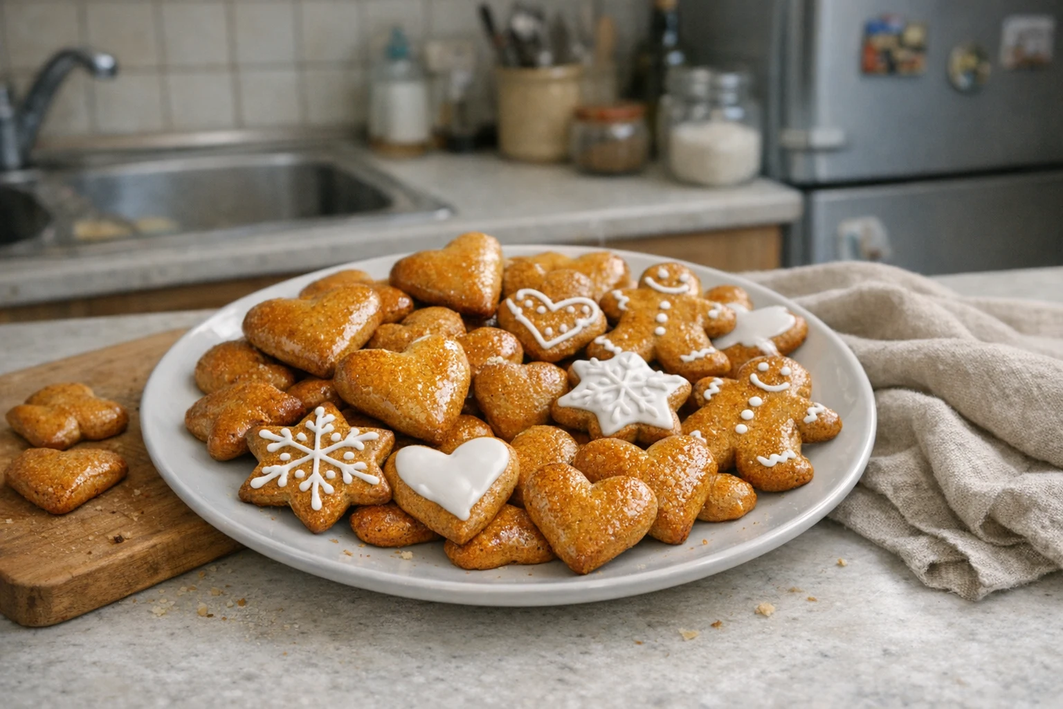 Glutenvrije honingkoekjes