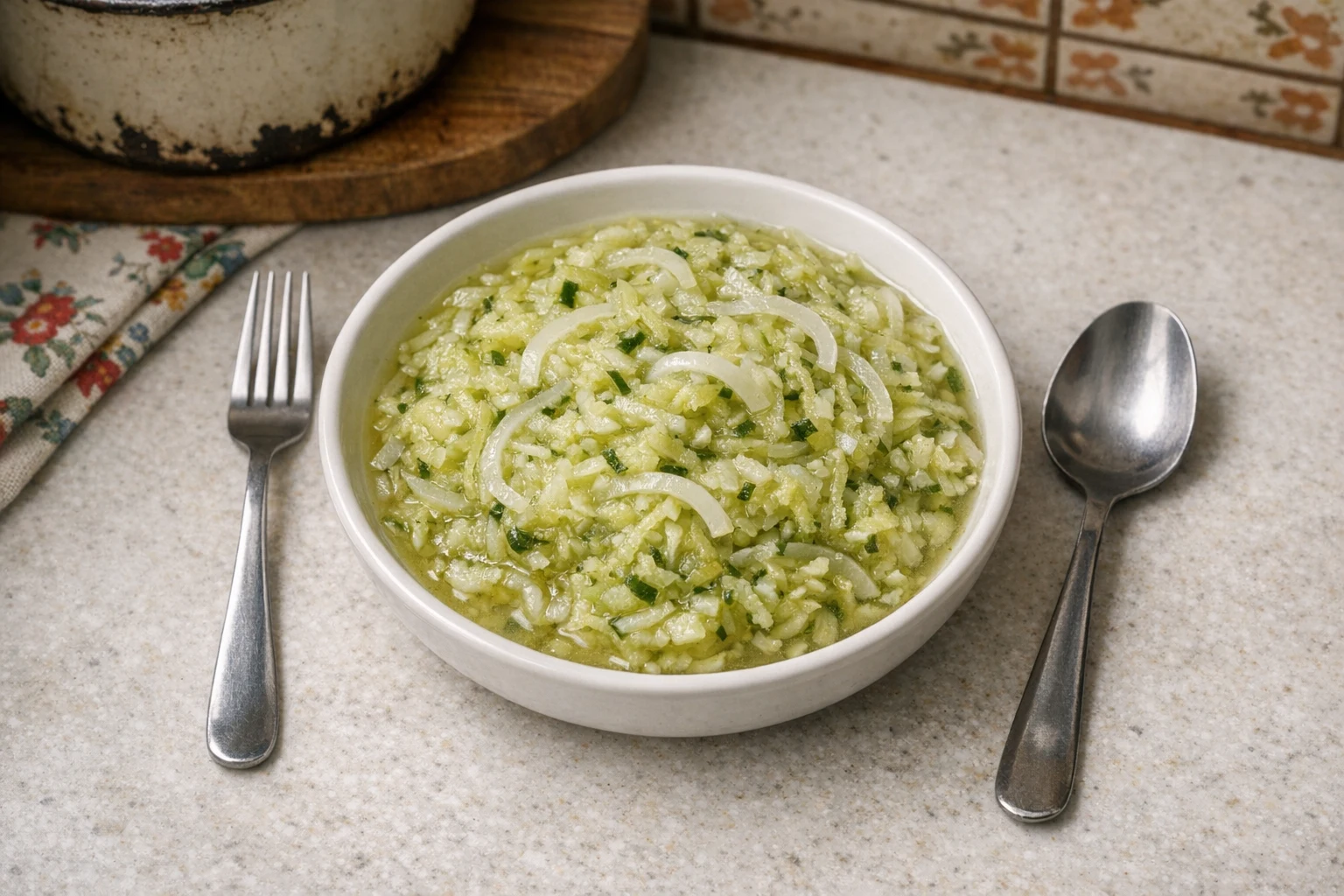 Ingelegde komkommersalade
