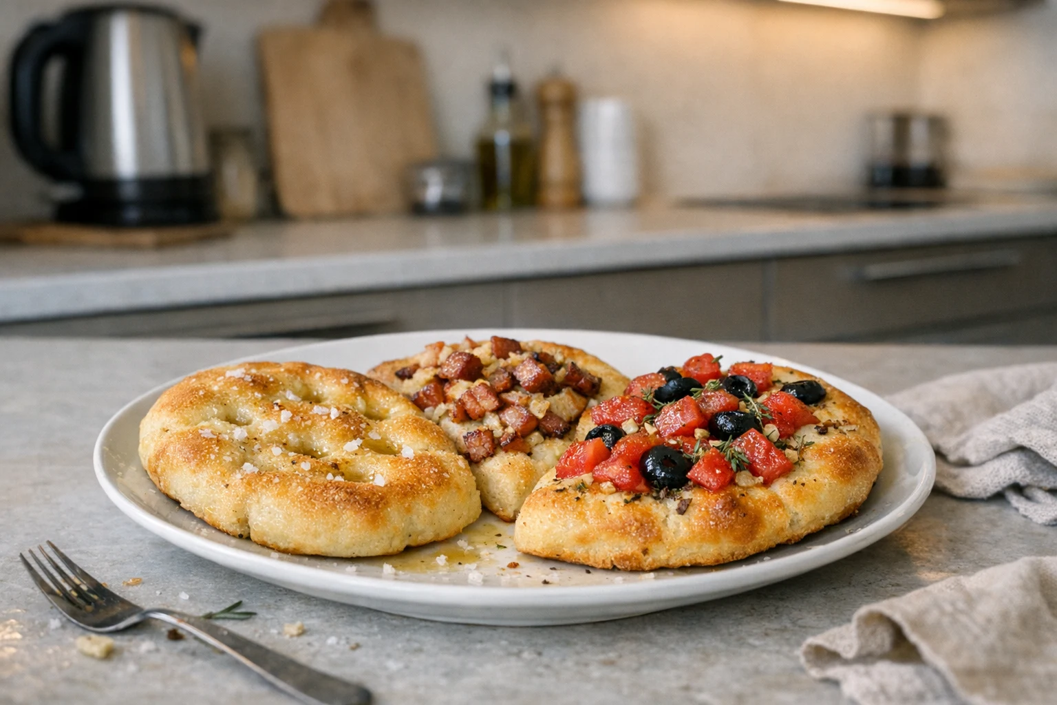 Focaccia (Italiaans platbrood)