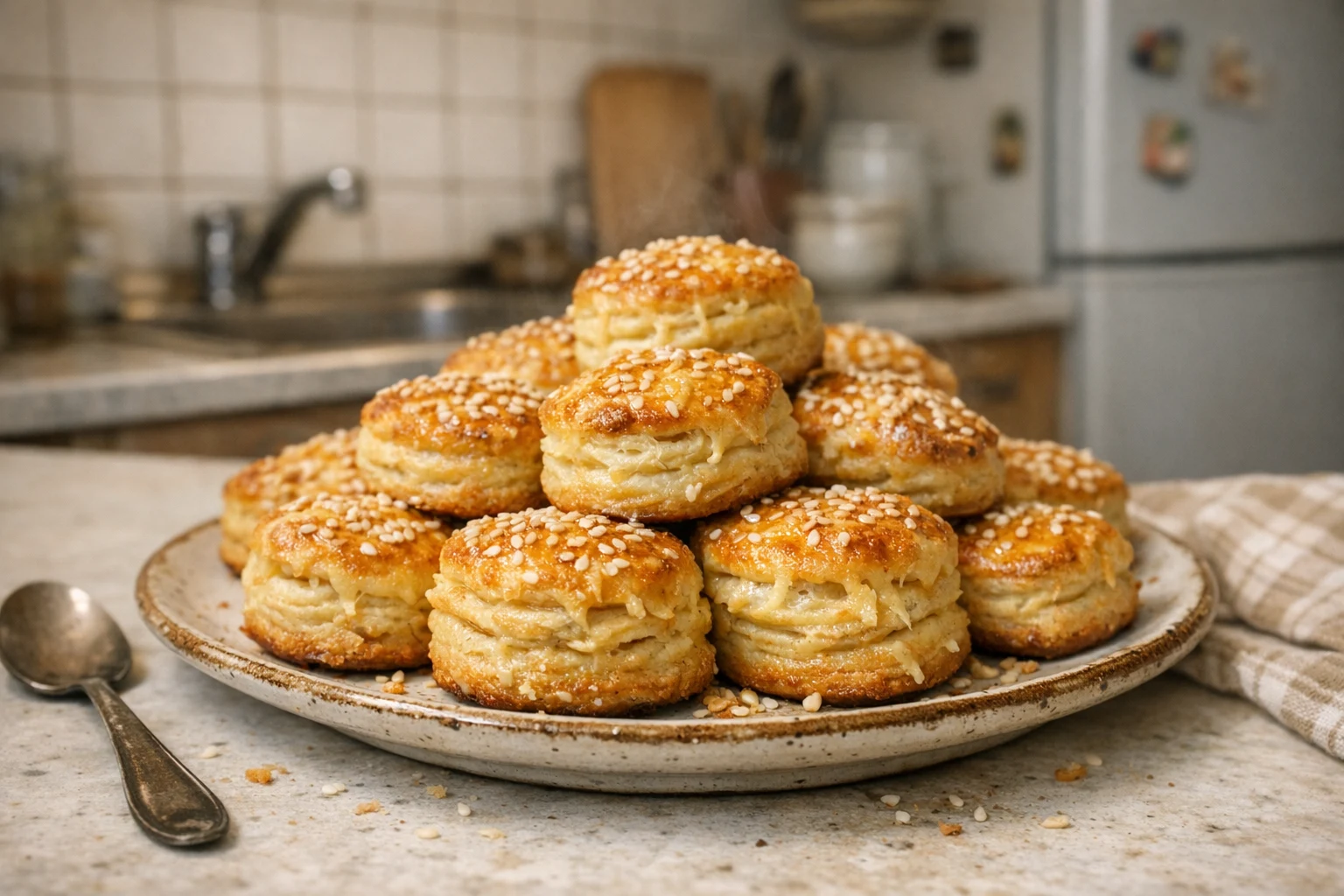 Kaaskoekjes voor bij de wijn