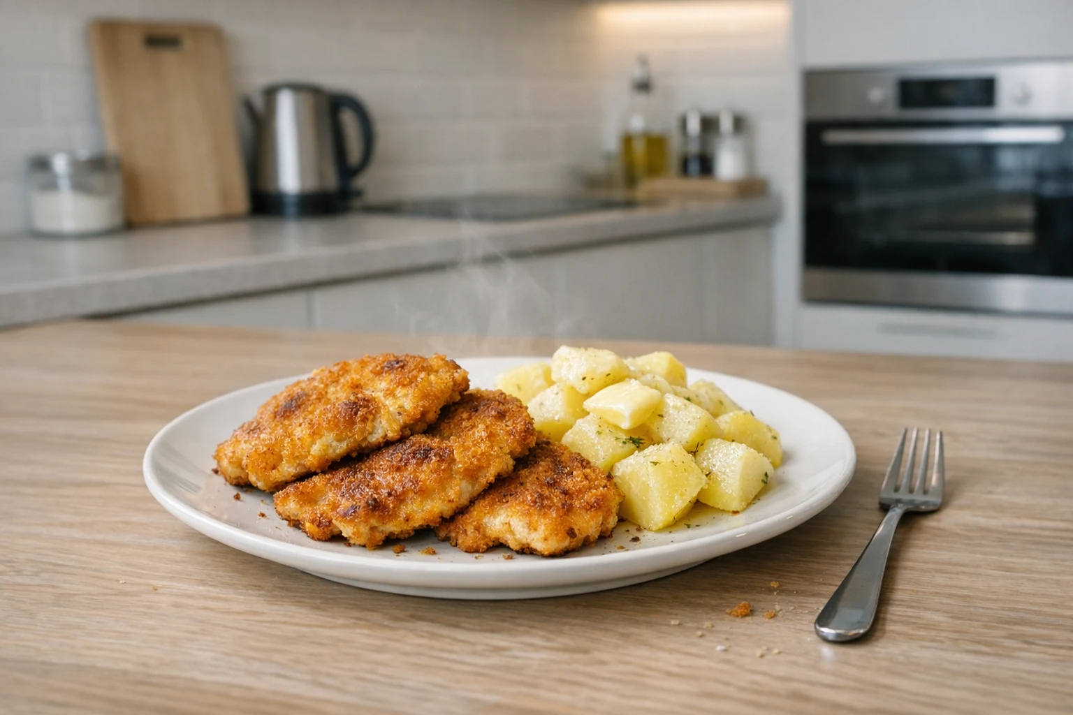 Kipschnitzels in yoghurtmarinade