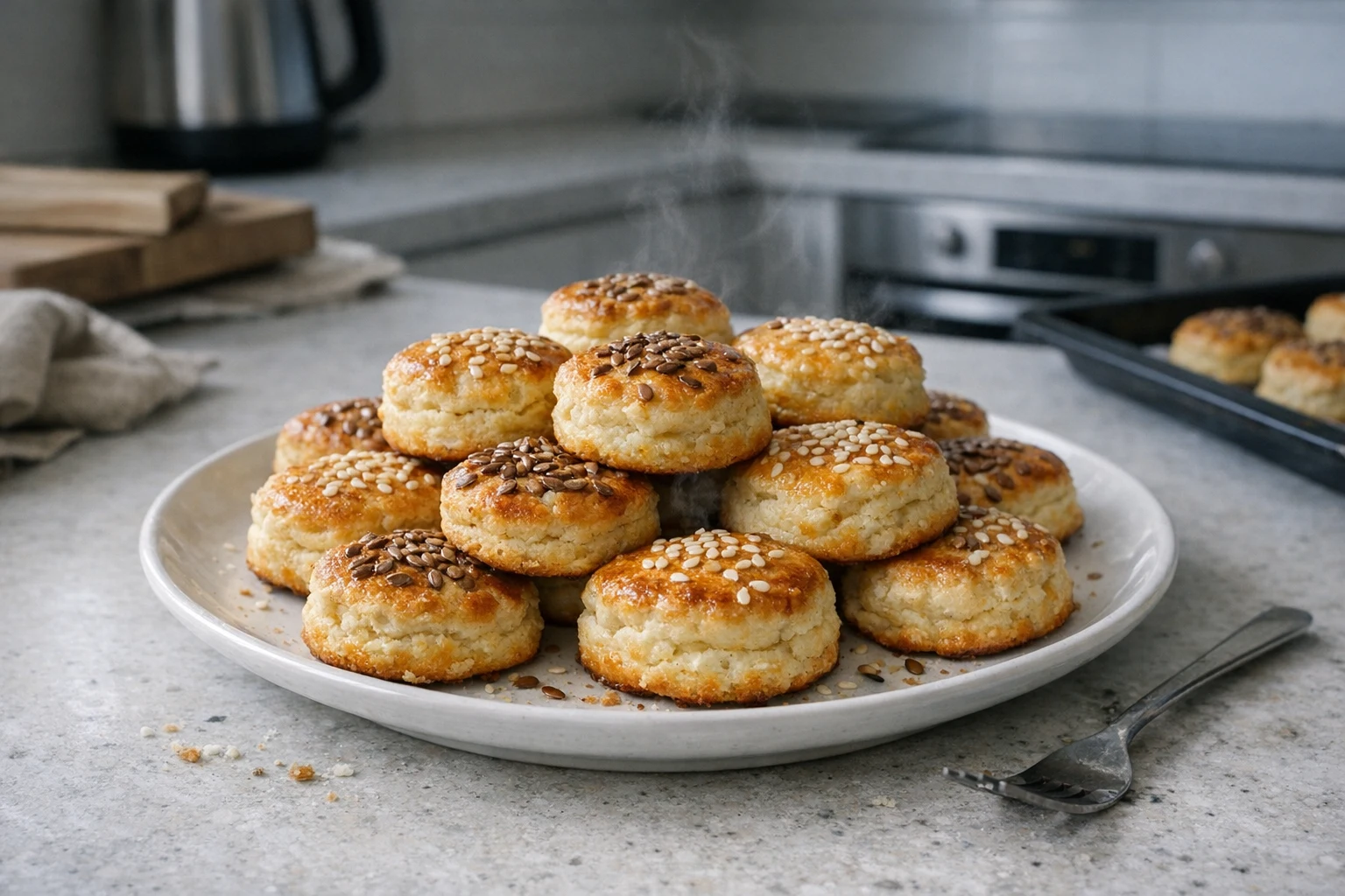 Snelle kwarkkoekjes