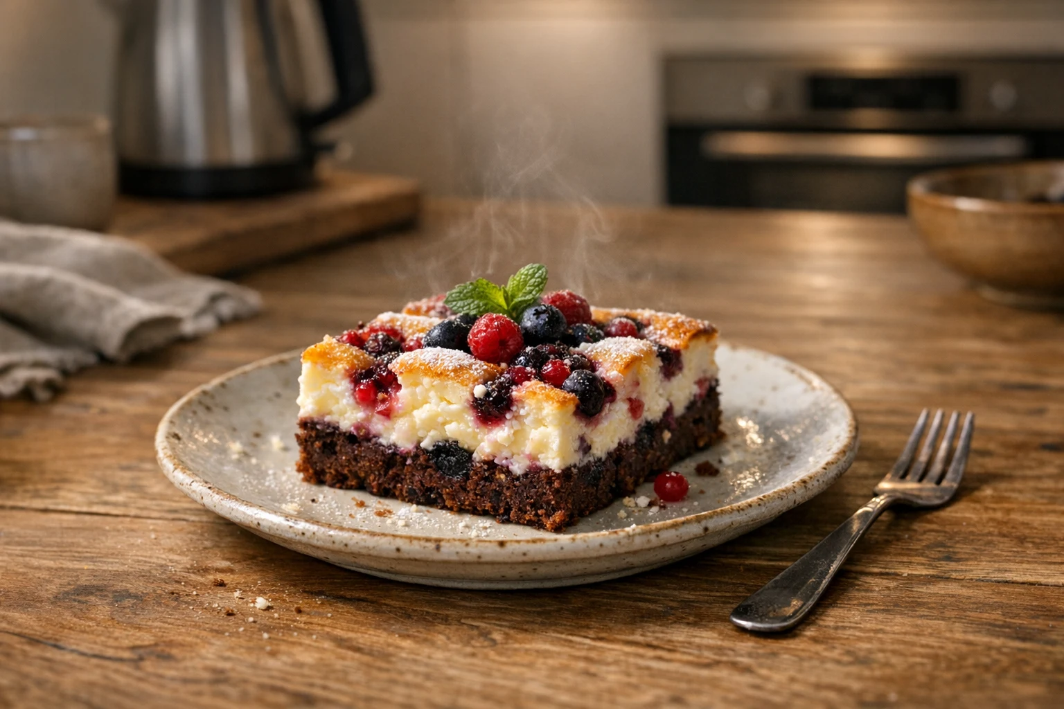 Kwarkcake met kopjesmaten