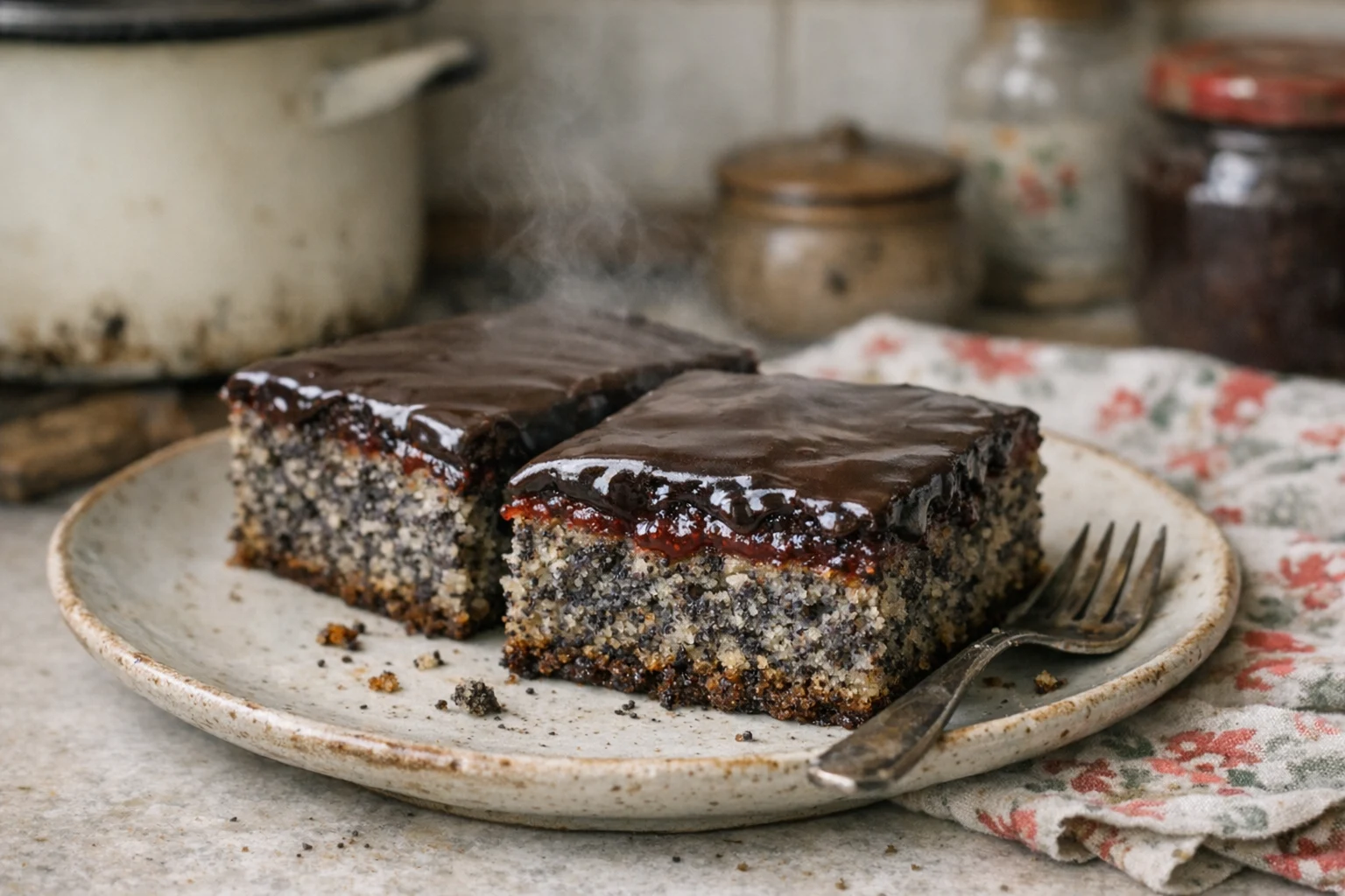 Maanzaadcake
