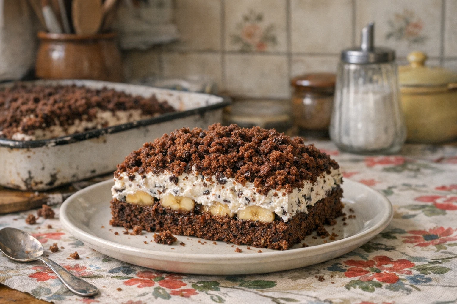 Molshooptaart van de bakplaat