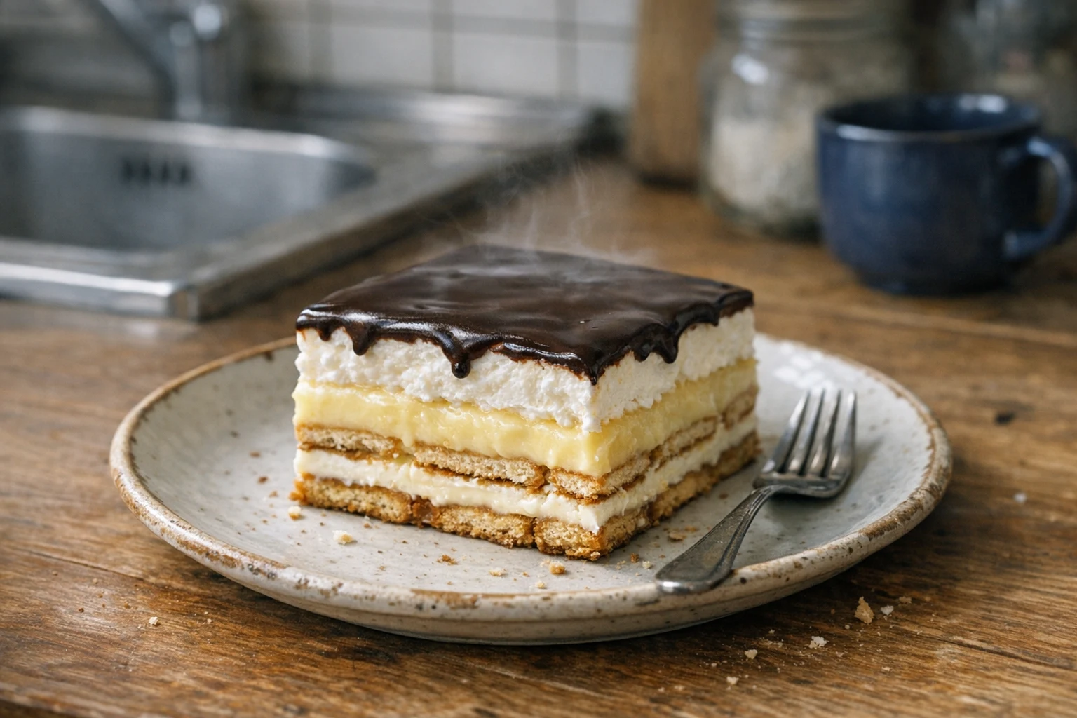 No-bake vanilleroomtaart
