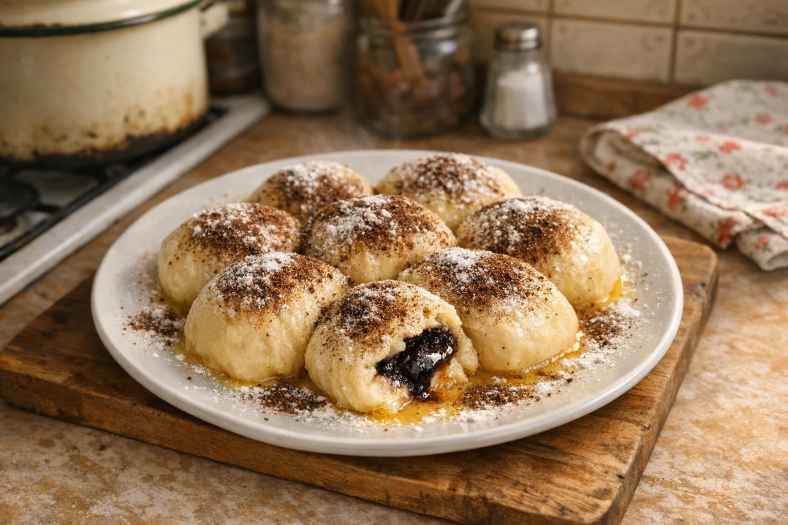 Oma's gestoomde broodjes