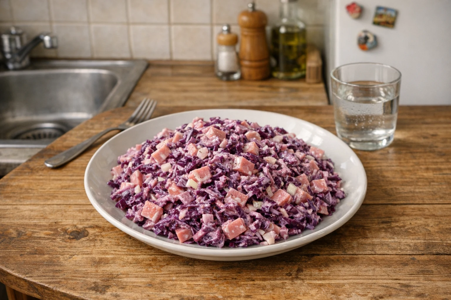Rodekoolsalade