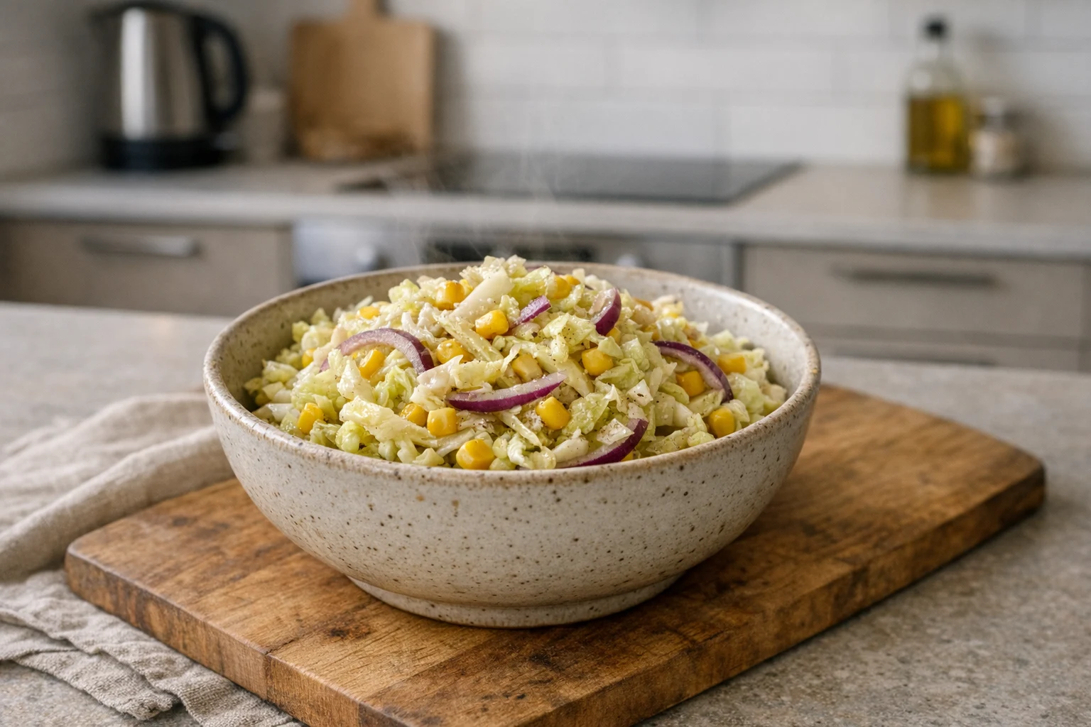Snelle Chinese-koolsalade