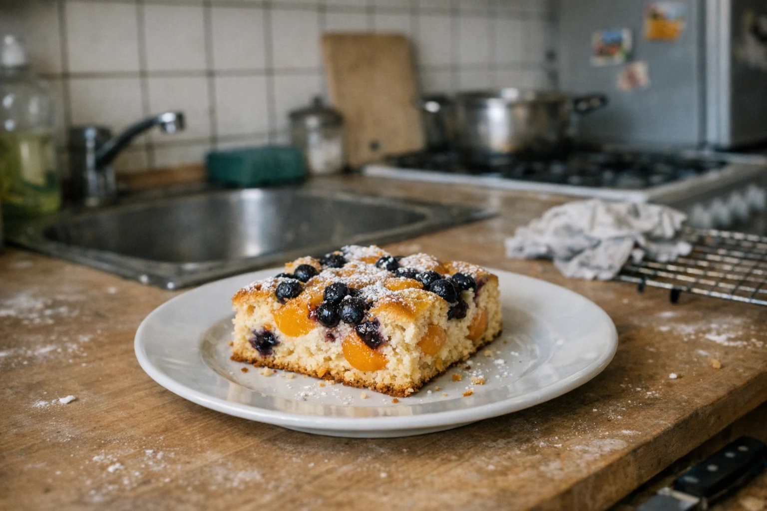 Snelle cake met kopjesmaten