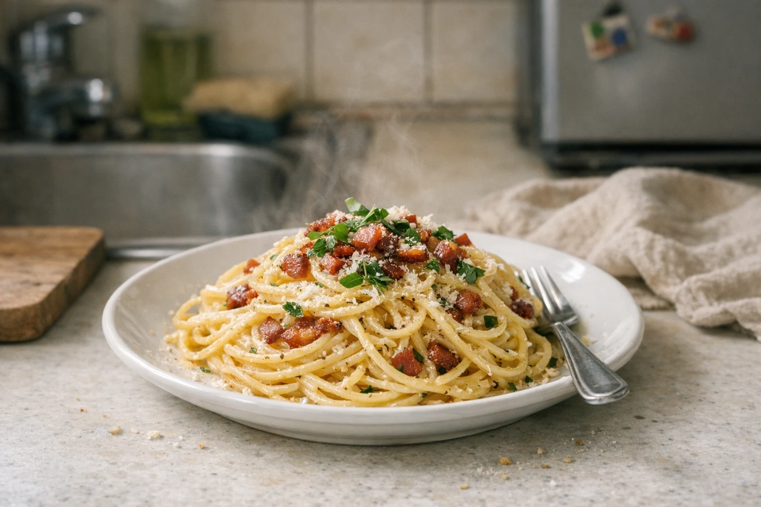 Spaghetti carbonara