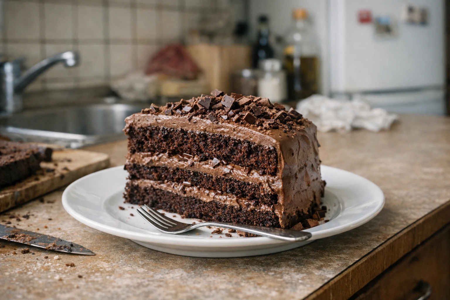 Chocoladetaart