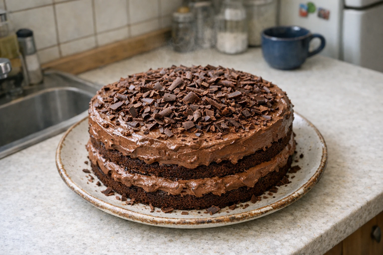 Chocoladetaart