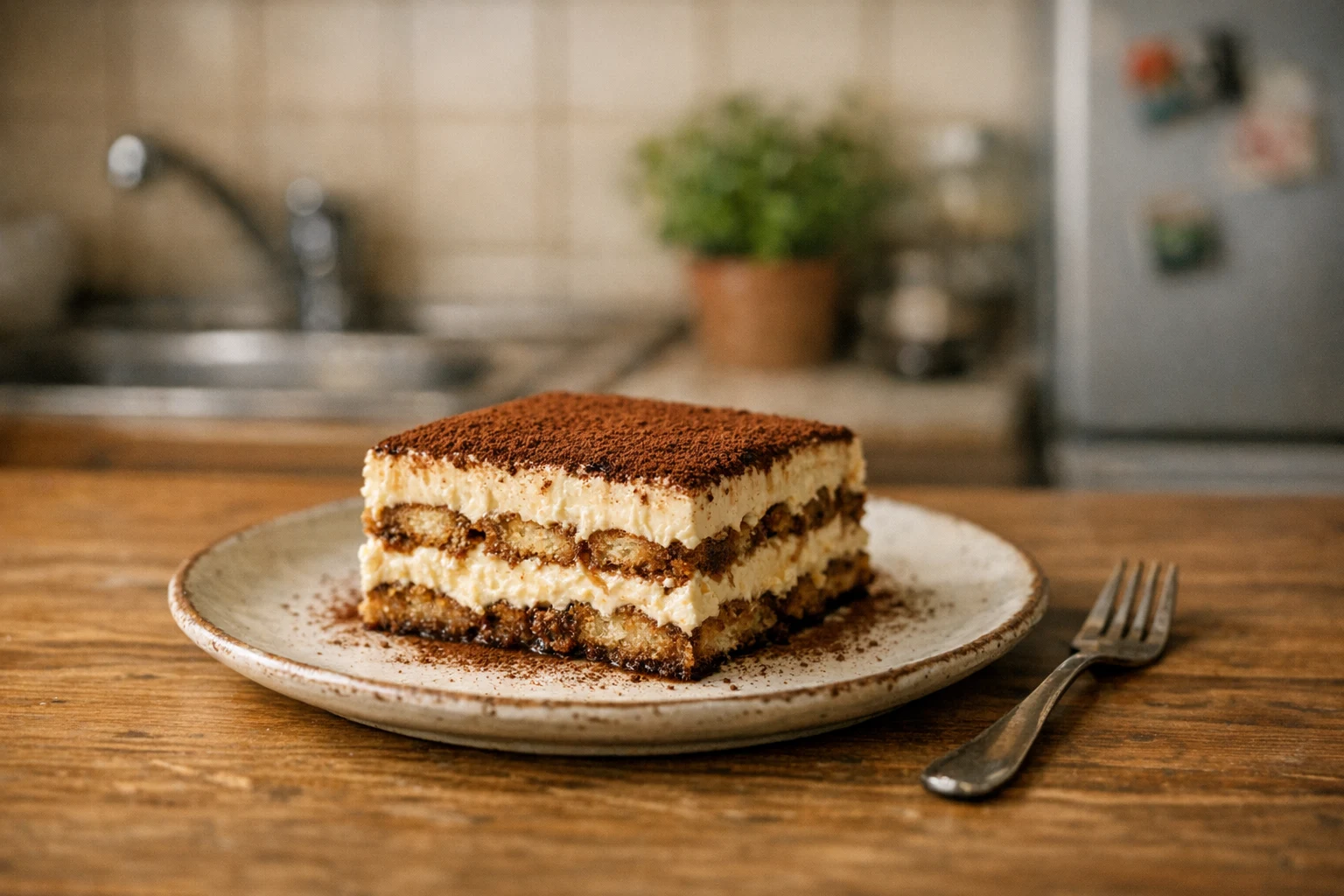 Tiramisu met mascarpone