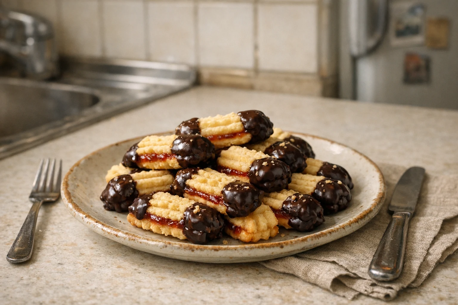 Fijne koekjes uit de vleesmolen