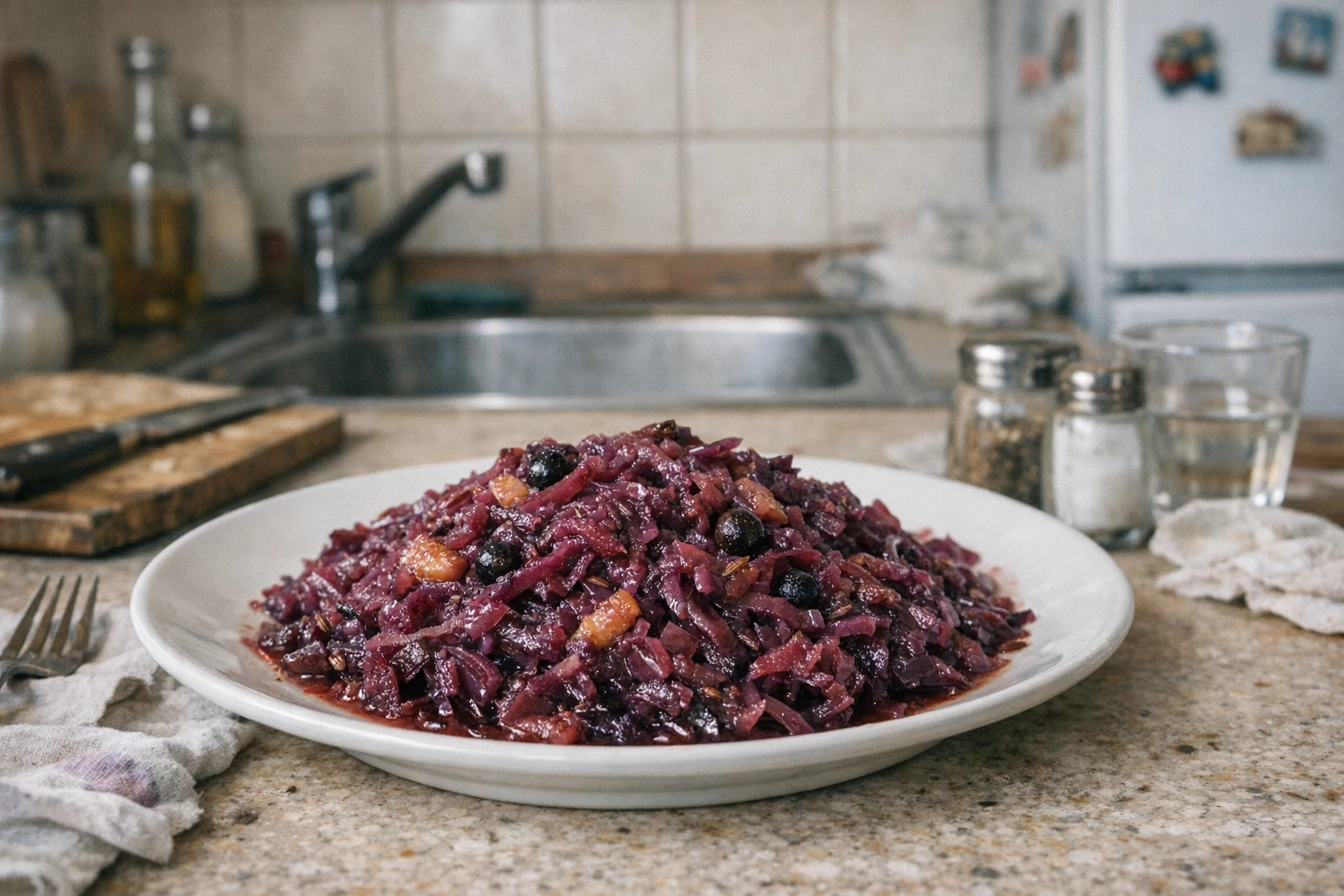 Zoetzure rodekool