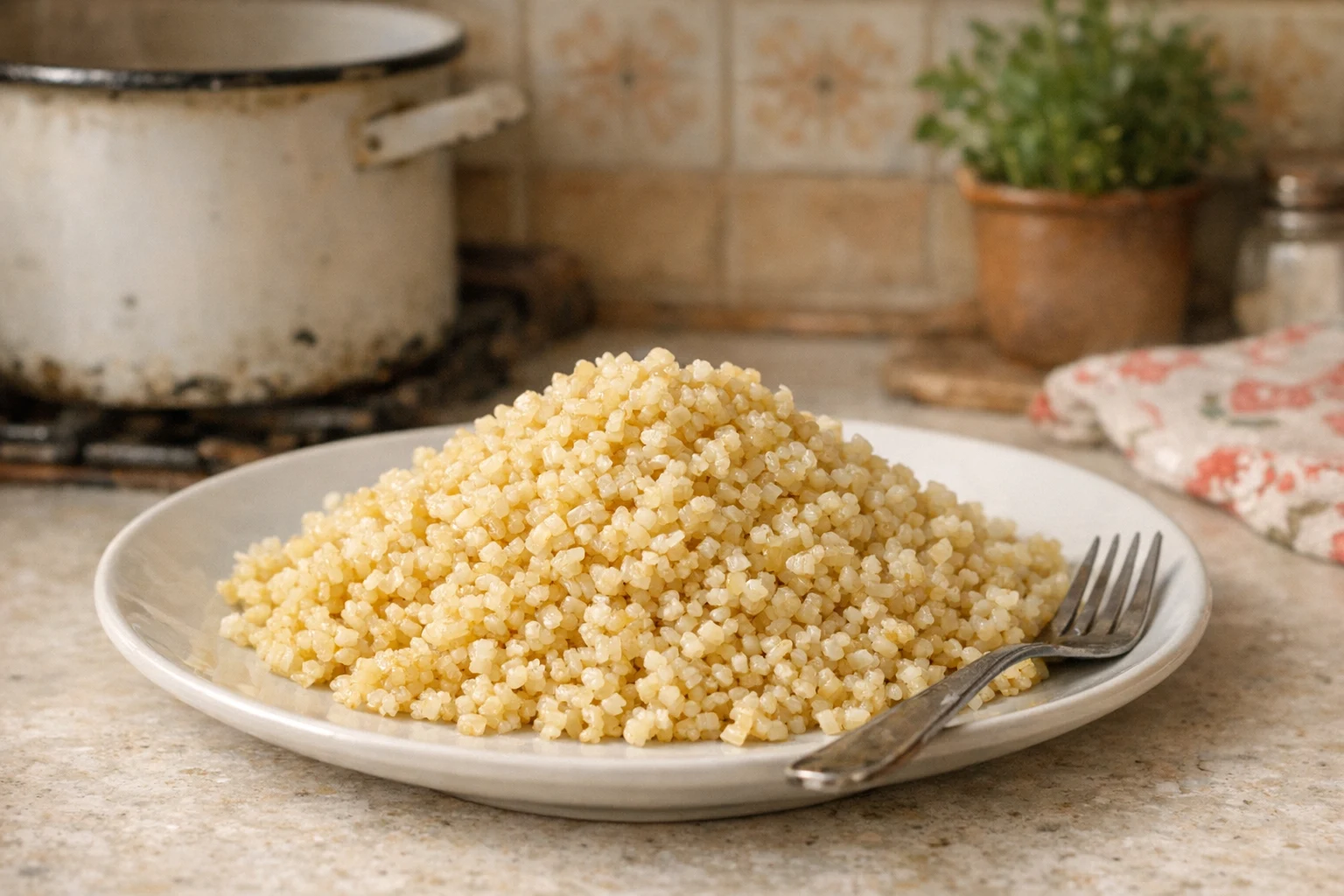 Bulgur — basisrecept