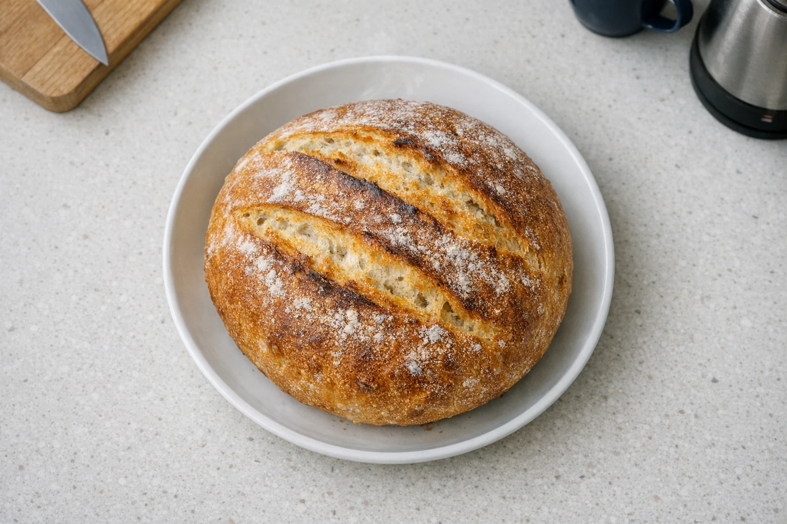 Zelfgebakken brood