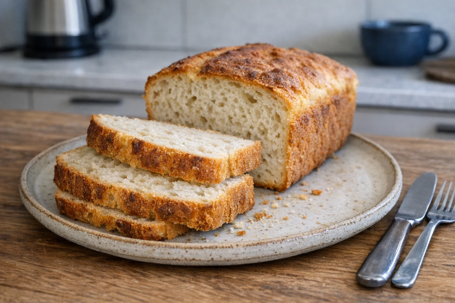 Eenvoudig glutenvrij brood