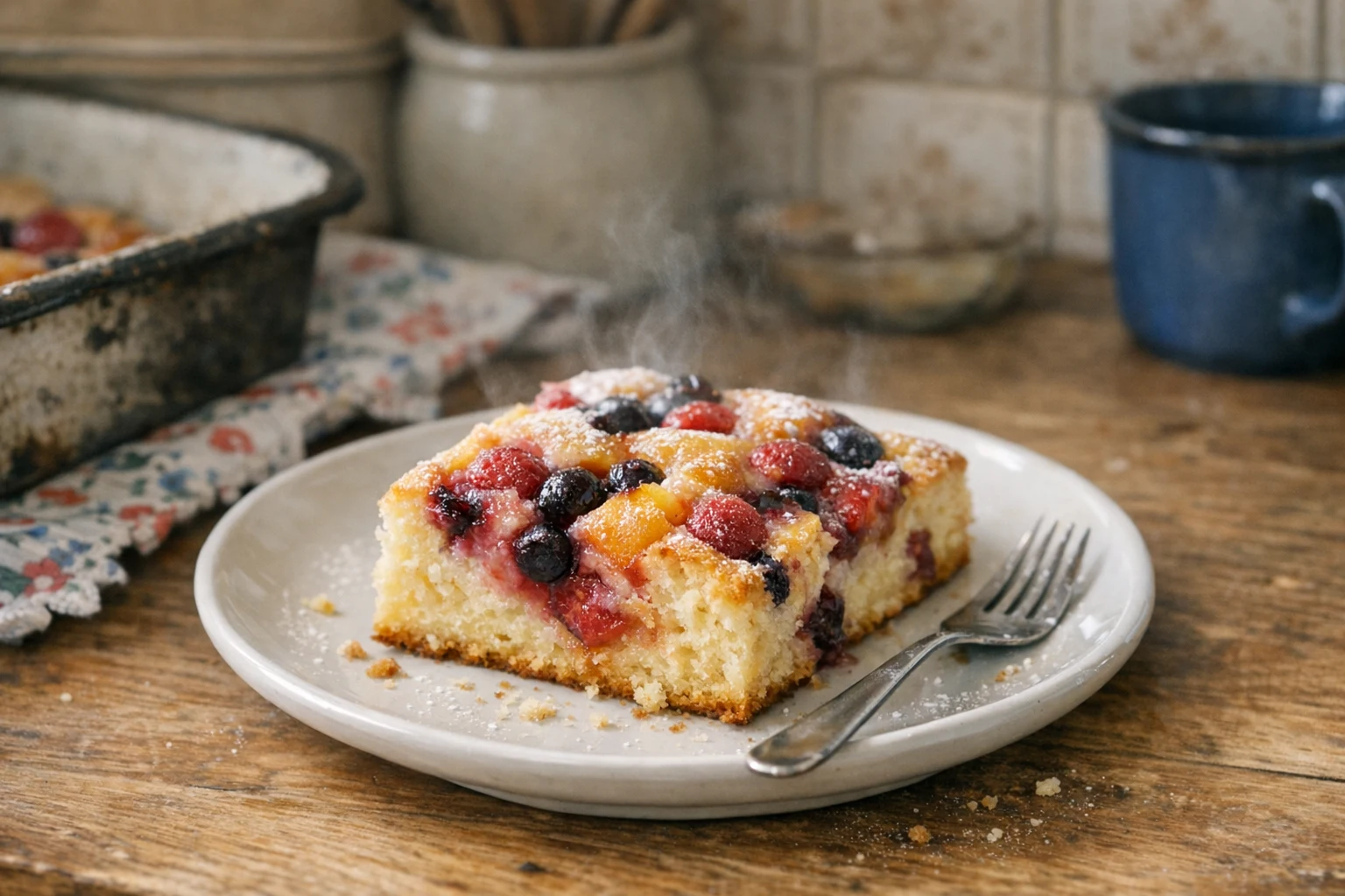 Fruitcake met kopjesmaten