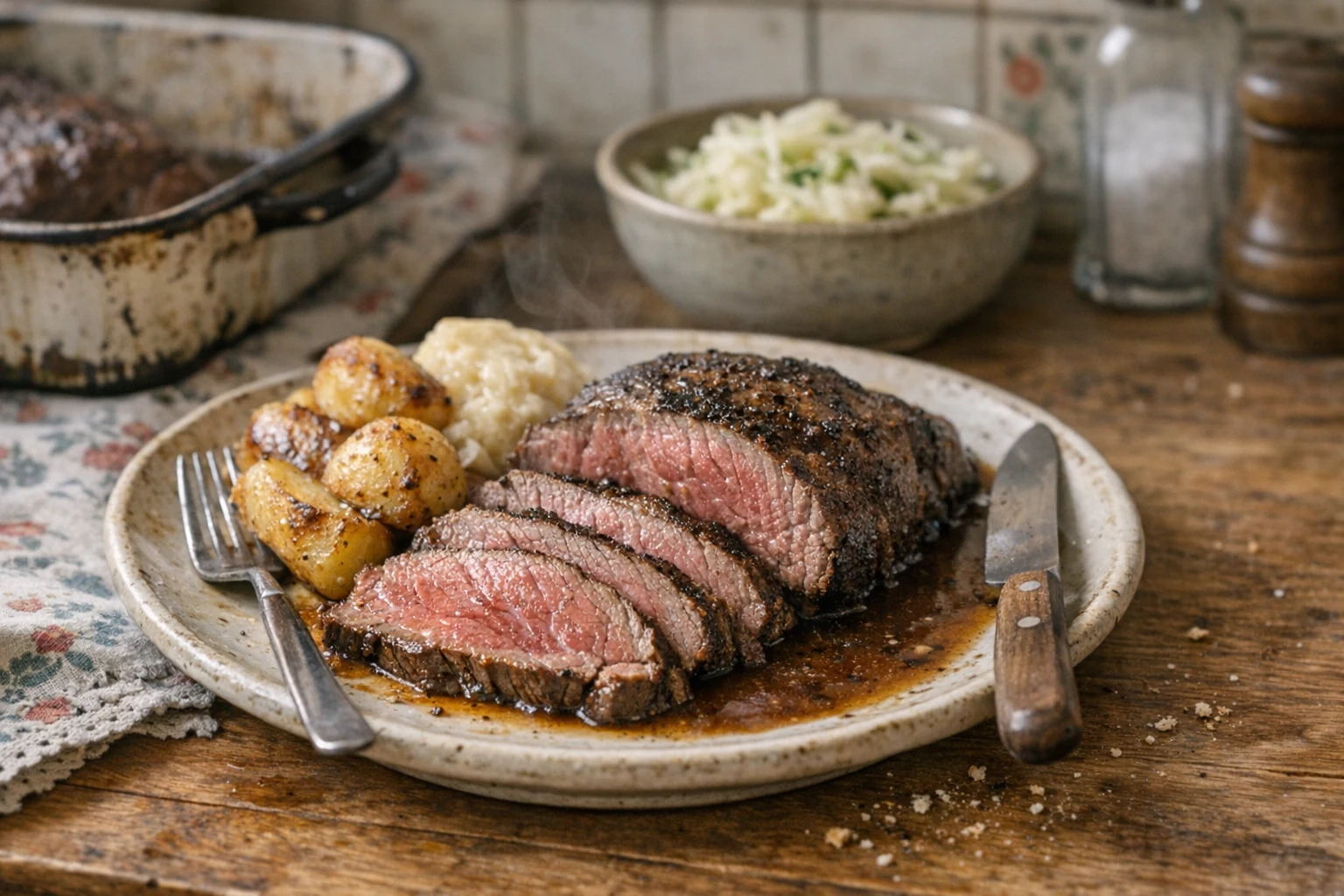 Rosbief uit de oven
