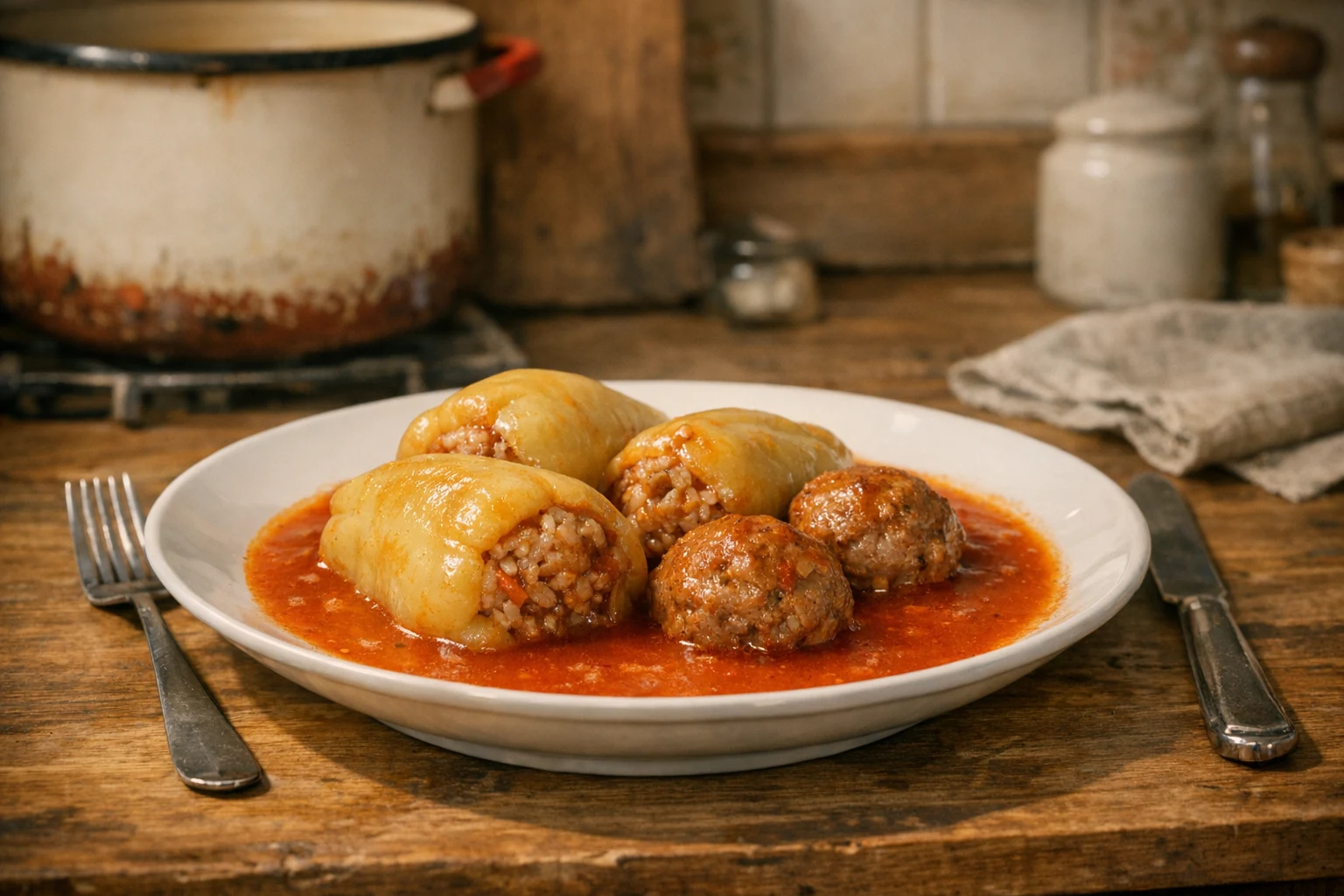 Gevulde paprika's