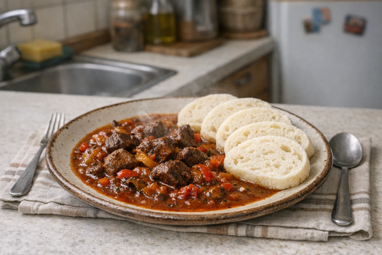 Goulash van damhert