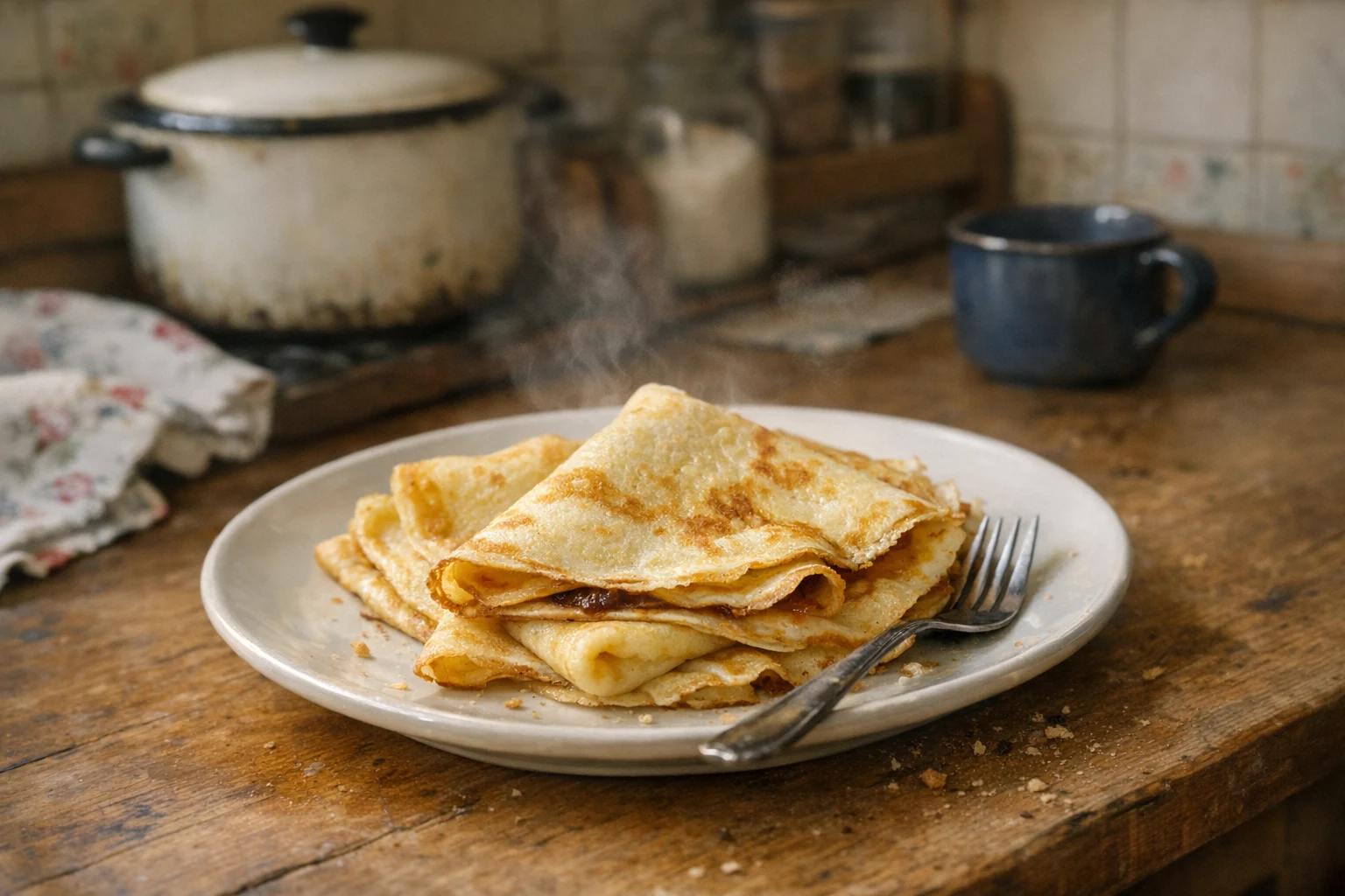 Basisbeslag voor pannenkoeken