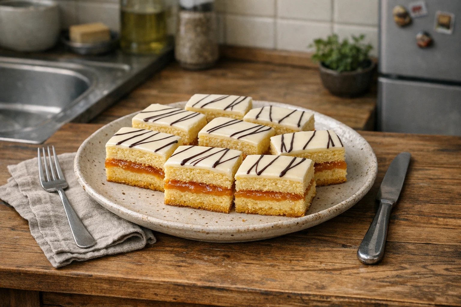 Sunquick-gebakjes