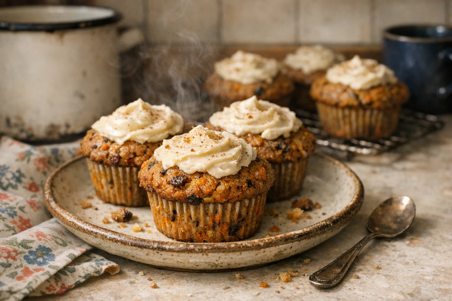 Wortelmuffins (gezondere versie)