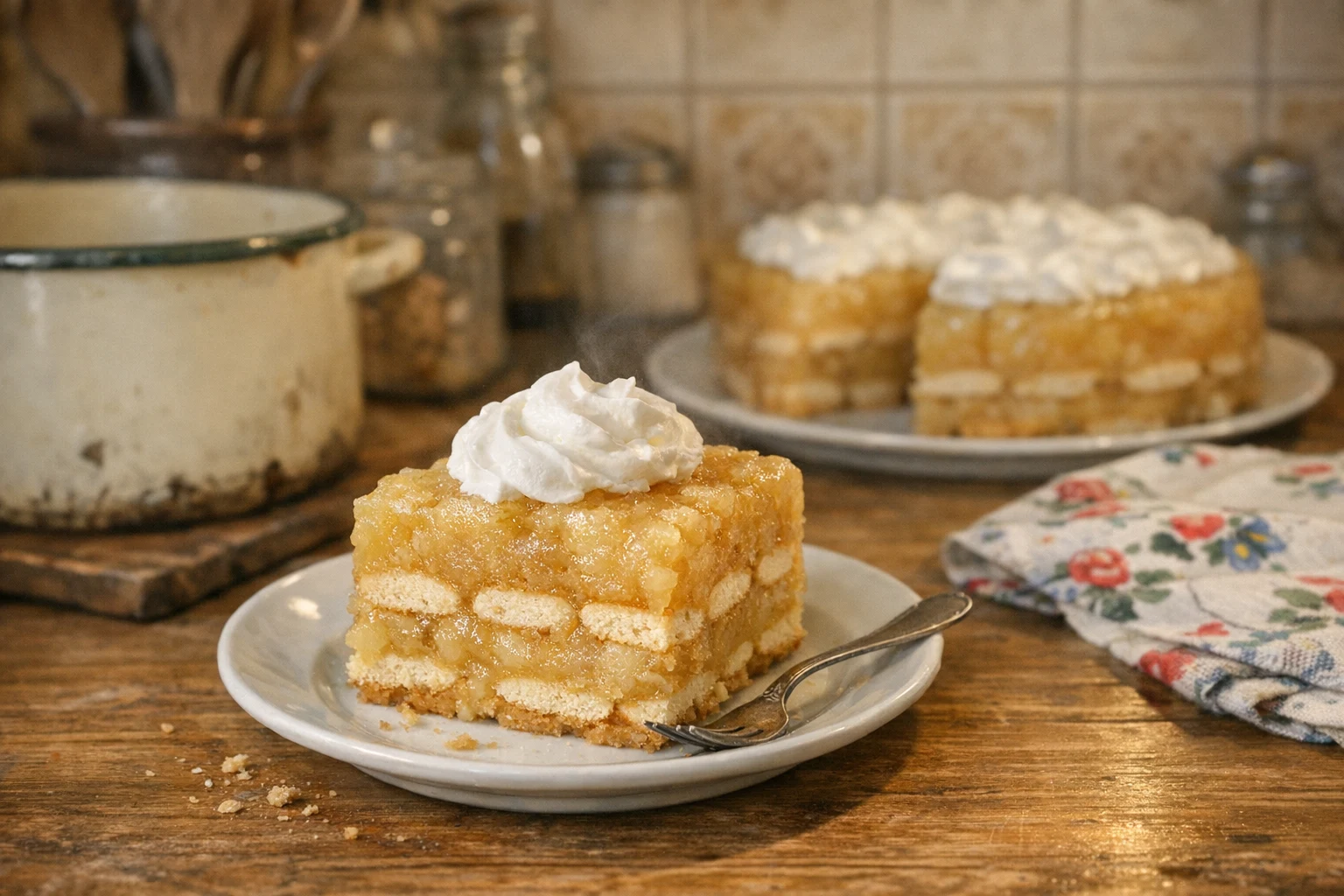 No-bake appeltaart