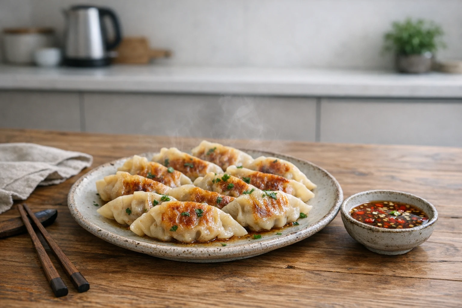 Japanse gyoza (met vlees)
