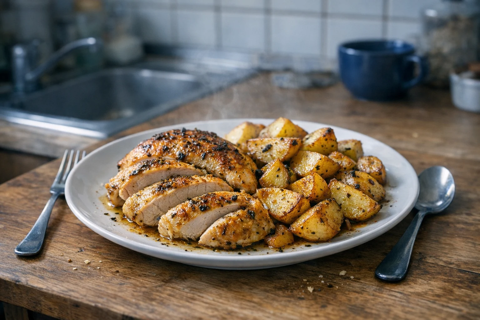 Kipfilet uit de oven